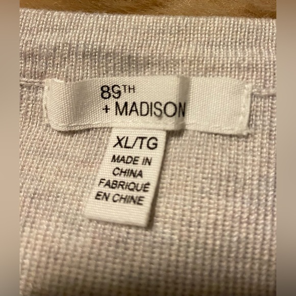 89th & Madison side tie Sweater - Picture 4 of 4